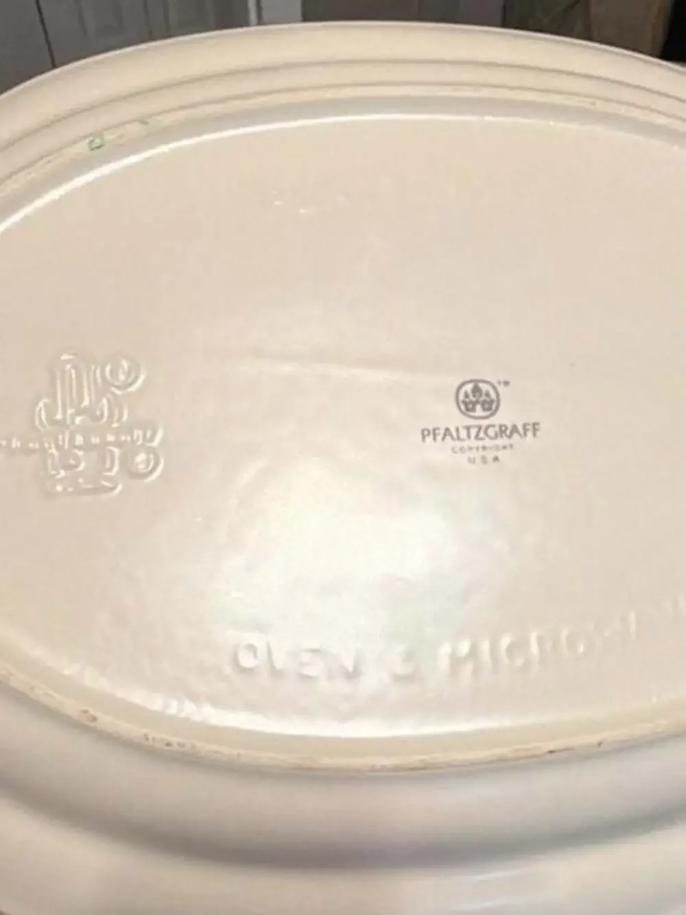 Pfaltzgraff Tea Rose 14.5 inch Oval Serving Platter
